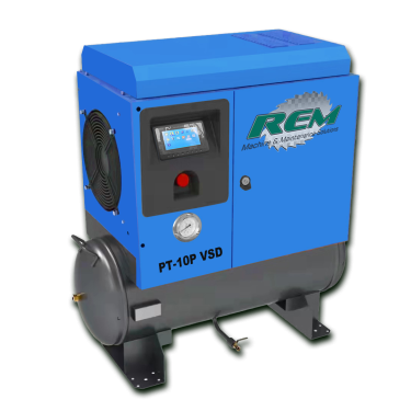REM Compressor PT-10P VSD Single Phase 7.5Kw