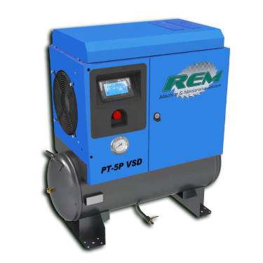 REM Compressor PT-5P VSD Single Phase 3.7Kw
